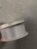 Satijn Lint Wit Bruiloft Feest, Kleding | Dames, Trouwkleding en Trouwaccessoires, Ophalen of Verzenden, Nieuw, Wit, Accessoires