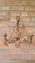 Brocante kandelaar., Overige kleuren, 25 tot 50 cm, Ophalen of Verzenden, Zo goed als nieuw