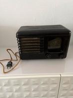 Pionier radio bakeliet beschadigd bij bovenkant, Ophalen of Verzenden