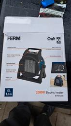 Ferm Elektrische Kachel 2000W - Nieuw in doos, Ophalen, Minder dan 30 cm, Minder dan 60 cm, 800 watt of meer