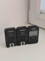 Yongnuo flash trigger + flash controller set in nieuwstaat, Ophalen of Verzenden, Zo goed als nieuw, Overige merken
