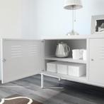 IKEA PS Lockerkast TV-Meubel Wit, Gebruikt, 100 tot 150 cm, ., Ophalen of Verzenden