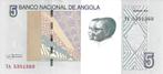 Angola bankbiljet 5 Kwanzas 2012 Portraits, Pick 151Aa UNC, Postzegels en Munten, Bankbiljetten | Afrika, Ophalen of Verzenden