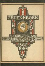 Gedenkboek 50-jarig bestaan Openbare Handelsschool te, Antiek en Kunst, Ophalen of Verzenden