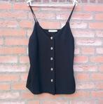 Zwarte boho Indy top met knoopjes Costes Maat M / 38, Maat 38/40 (M), Zwart, Nieuw, Ophalen of Verzenden