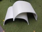 2 houten bochten, Doe-het-zelf en Verbouw, Hout en Planken, Ophalen, Minder dan 25 mm, Zo goed als nieuw, Plank