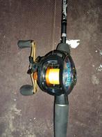 Spinhengel Abu Carcia met links handige reel, Ophalen of Verzenden, Gebruikt, Werphengel