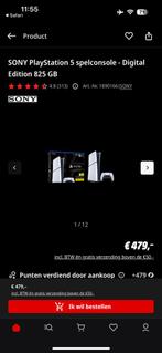 Playstation 5 digital slim + FIFA 26 (Zo goed als nieuw), Spelcomputers en Games, Ophalen of Verzenden, Zo goed als nieuw, Playstation 5