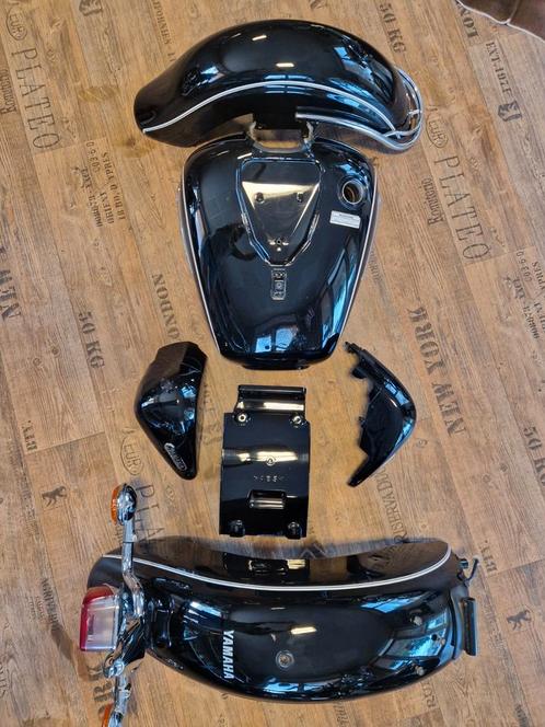 Lakset yamaha wildstar tank kappen spatbord xv1600 spuitset, Motoren, Onderdelen | Yamaha, Gebruikt, Ophalen of Verzenden