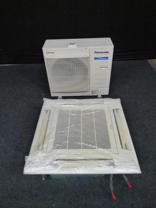 7 kW Panasonic split airco plafond 90x90 cassette 24.000 BTU, Witgoed en Apparatuur, Airco's, Gebruikt, Wandairco, 100 m³ of groter