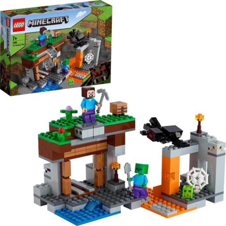 21166 LEGO Minecraft: De Verlaten Mijn -Nieuw in doos!!, Kinderen en Baby's, Speelgoed | Duplo en Lego, Nieuw, Lego, Complete set
