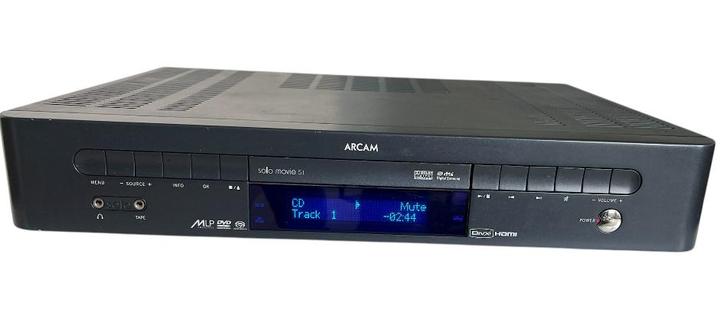 Solo Movie 5.1 receiver, dvd home cinema systeem + Ab, Audio, Tv en Foto, Home Cinema-sets, Zo goed als nieuw, Dvd-speler, 5.1-systeem