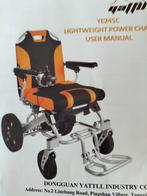 Opvouwbare elektrische rolstoel, Ophalen, Nieuw, Elektrische rolstoel