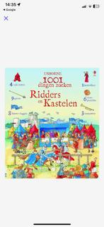 1001 dingen zoeken ridders en kastelen usborne zoekboek, Boeken, Prentenboeken en Plaatjesalbums, Ophalen of Verzenden, Zo goed als nieuw