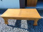 Eiken salon tafeltje 70s, Ophalen, 100 tot 150 cm, Eikenhout, 50 tot 100 cm