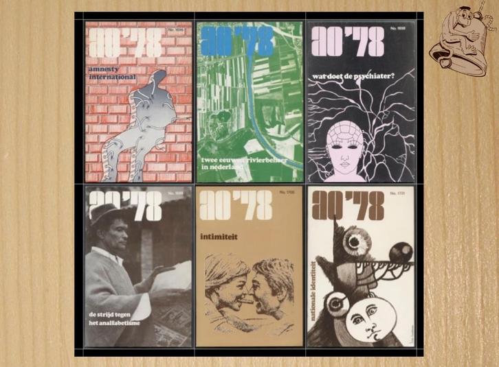 46x AO Reeks 1978 - ( 1696-1745 ) - Stichting IVIO, Boeken, Schoolboeken, Zo goed als nieuw, Overige niveaus, Ophalen of Verzenden