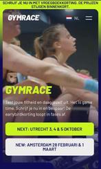 2x tickets Gym Race Utrecht (men buddies), Tickets en Kaartjes, Twee personen