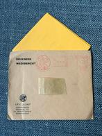 AJAX 1973 originele envelop + programma/teams oa. Wim Kieft!, Verzenden, Gebruikt, Ajax