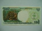 915. Indonesia, 500 rupiah 1992(1993) UNC Orang Oetan., Verzenden, Zuidoost-Azië, Los biljet