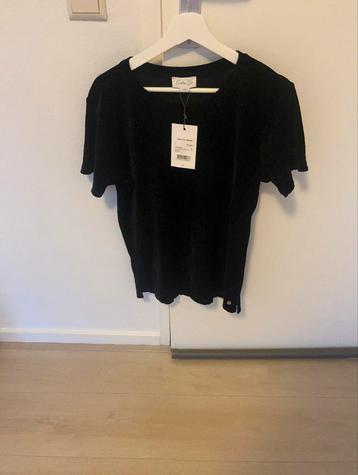 Cotton Club Zwarte Rib Top - Maat L - Nieuw! beschikbaar voor biedingen
