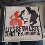 Liesbeth List zingt Theodorakis zeldzaam, Cd's en Dvd's, Alle leeftijden, Ophalen of Verzenden, Zo goed als nieuw