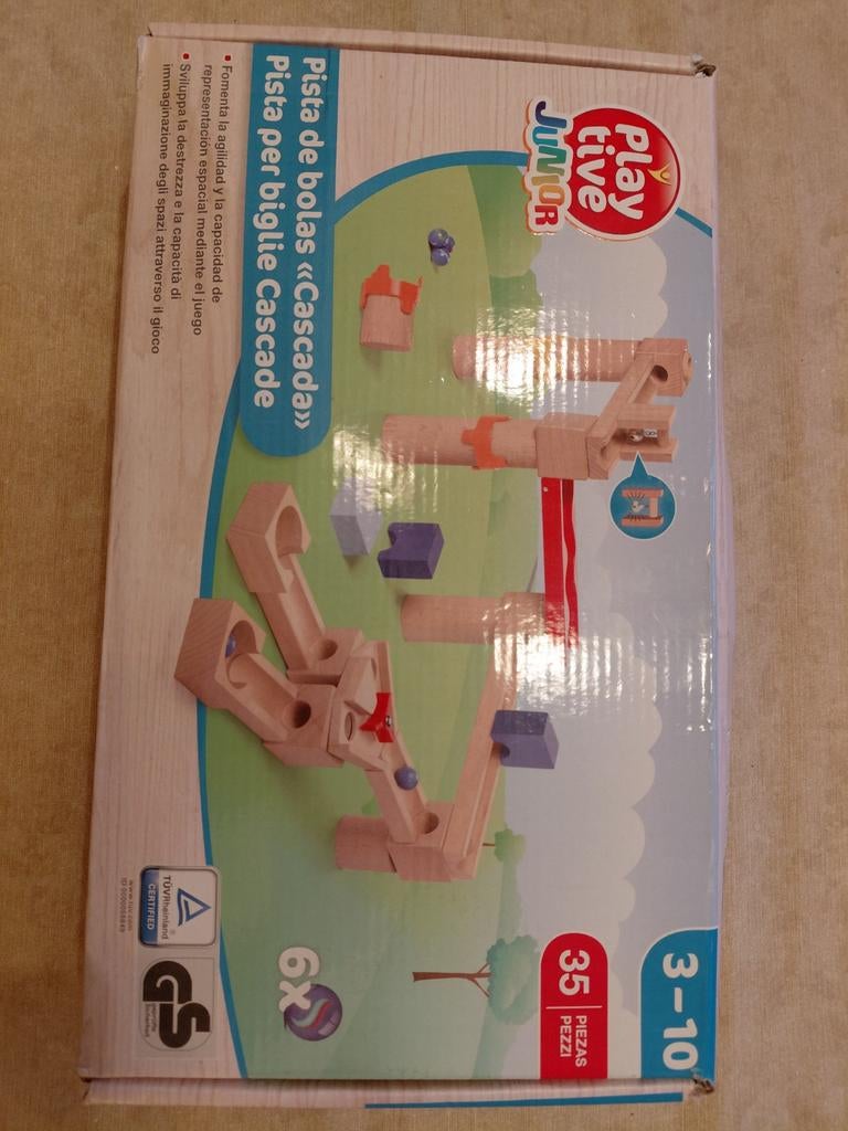 Playtive Junior Houten Knikkerbaan - Nieuwstaat, Verzenden, Zo goed als nieuw, Overige merken