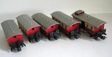 Marklin H0 vier stuks reizigersrijtuig 4107 en 4108 beschikbaar voor biedingen