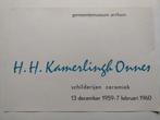 H.H. Kamerlingh Onnes in Gemeentemuseum Arnhem, Ophalen of Verzenden