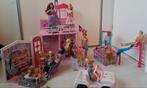 Barbie huis met poppen, Zo goed als nieuw, Ophalen, Barbie