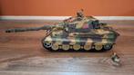 Amewi Königstiger (Henschelturm) 1:16 RC – Rook & Geluid RTR, Overige merken, Ophalen of Verzenden, Zo goed als nieuw, Tank