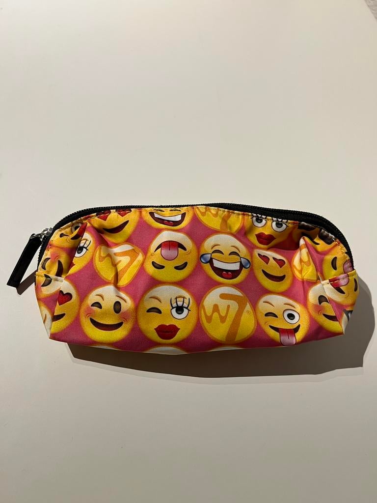 Etui met emoji’s / smiley’s, Ophalen of Verzenden, Zo goed als nieuw