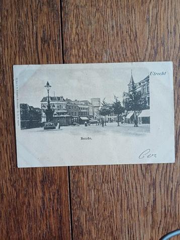 Utrecht Neude ca 1910 beschikbaar voor biedingen