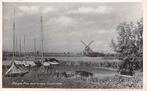 Rotterdam Bergse Plas met molen, Verzamelen, Ansichtkaarten | Nederland, Ophalen of Verzenden, 1960 tot 1980, Ongelopen, Zuid-Holland