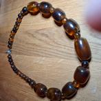 Ketting AMBER, Sieraden, Tassen en Uiterlijk, Kettingen, Ophalen of Verzenden, Zo goed als nieuw, Overige kleuren, Steen of Mineraal