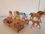 Playmobil set met paarden en figuren, Ophalen of Verzenden, Gebruikt, Los playmobil