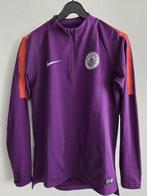 Nike Man City Trainingsjack S, Ophalen, Paars, Nike, Gedragen