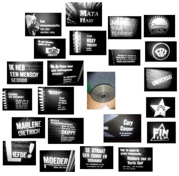 35mm reklame announces 1932-1933 Roxy Theater Den Haag  beschikbaar voor biedingen