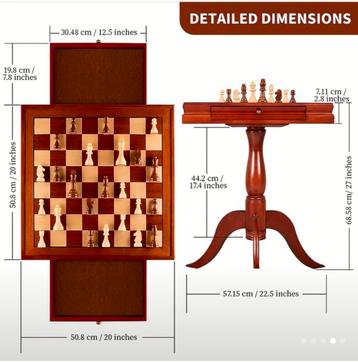 Schaaktafel  beschikbaar voor biedingen