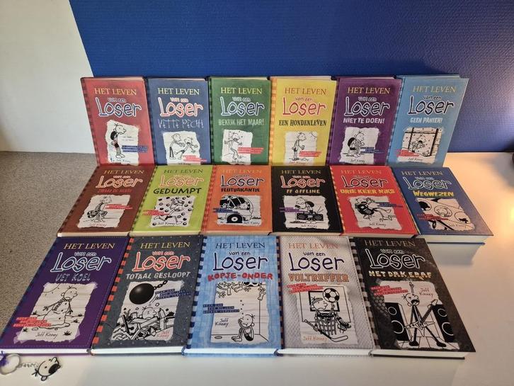 Leven van een Loser Deel 1 t/m 17 (ook los te koop), Boeken, Kinderboeken | Jeugd | 10 tot 12 jaar, Zo goed als nieuw, Fictie