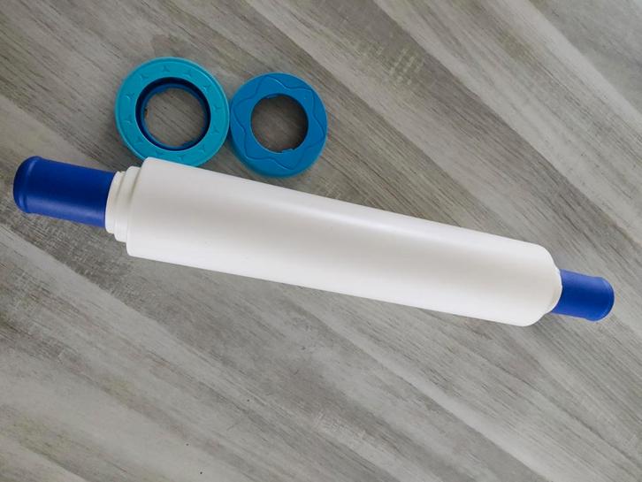 Tupperware Deegroller met Vormpjes, Huis en Inrichting, Keuken | Tupperware, Gebruikt, Overige typen, Ophalen of Verzenden