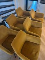 Goossens eetkamerstoelen, Huis en Inrichting, Stoelen, Ophalen, Overige kleuren, Zo goed als nieuw, Stof