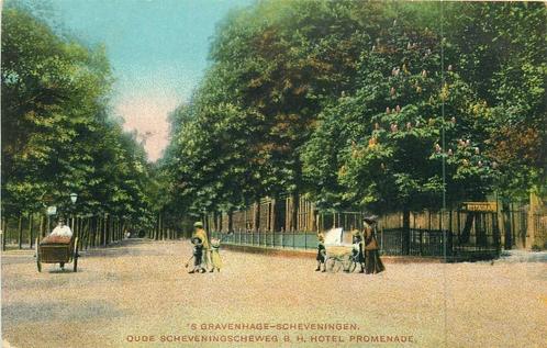 (381-038-007) s Gravenhage Hotel Promenade, Verzamelen, Ansichtkaarten | Nederland, Zuid-Holland, Ophalen of Verzenden