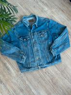 Vintage Wrangler Denim Jack, Vintage, Ophalen of Verzenden, Gedragen, Blauw