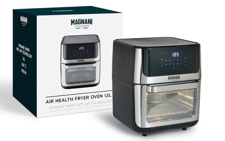 Magnani Airfryer oven 12L - 3 in 1 [NIEUW IN DOOS], Witgoed en Apparatuur, Airfryers, Nieuw, Airfryer, 1500 gram of meer, Ophalen of Verzenden