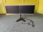 22” Dubbele HP LA2205wg Monitor Set, Computers en Software, Monitoren, Ophalen, Hp, VGA, Gebruikt