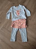 Hema Setje Maat 62 - Shirt, Rokje & Legging, Meisje, Ophalen of Verzenden, Zo goed als nieuw, Setje