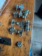 Schanieren, Doe-het-zelf en Verbouw, Hang- en Sluitwerk, Ophalen, Zo goed als nieuw, IJzer, Slot