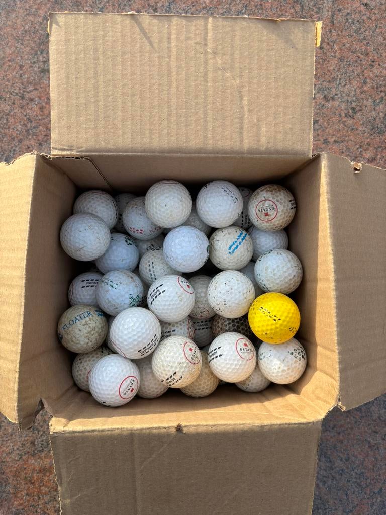 Hobby sport golfbal golfen oefenballen floaters, Sport en Fitness, Golf, Ophalen of Verzenden, Gebruikt, Bal(len)
