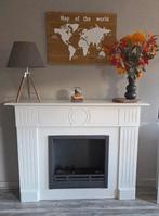 Schouw met Gel Haard 144,5x37x113cm, Huis en Inrichting, Kachels, Ophalen, Gebruikt, Overige brandstoffen, Inbouw