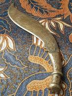 Mooie zware antieke briefopener uit Engeland India 27,3 cm.